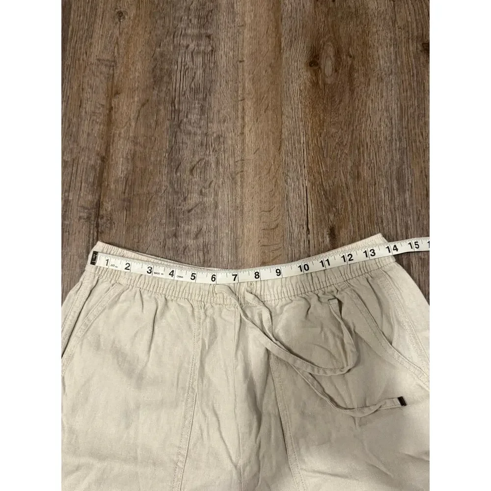 ZARA Women’s Linen Blend Pants Size Medium